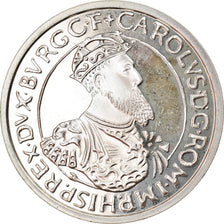 Monnaie, Belgique, 5 Ecu, 1988, SUP, Argent, KM:166