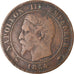 Monnaie, France, Napoleon III, Napoléon III, 2 Centimes, 1854, Paris, TB+