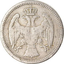 Moneda, Serbia, Milan I, 20 Para, 1884, BC+, Cobre - níquel, KM:20