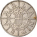Coin, SAARLAND, 100 Franken, 1955, Paris, EF(40-45), Copper-nickel, KM:4