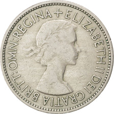 GREAT BRITAIN, 1/2 Crown, 1953, KM #893, EF(40-45), Copper-Nickel, 32.3, 14.26