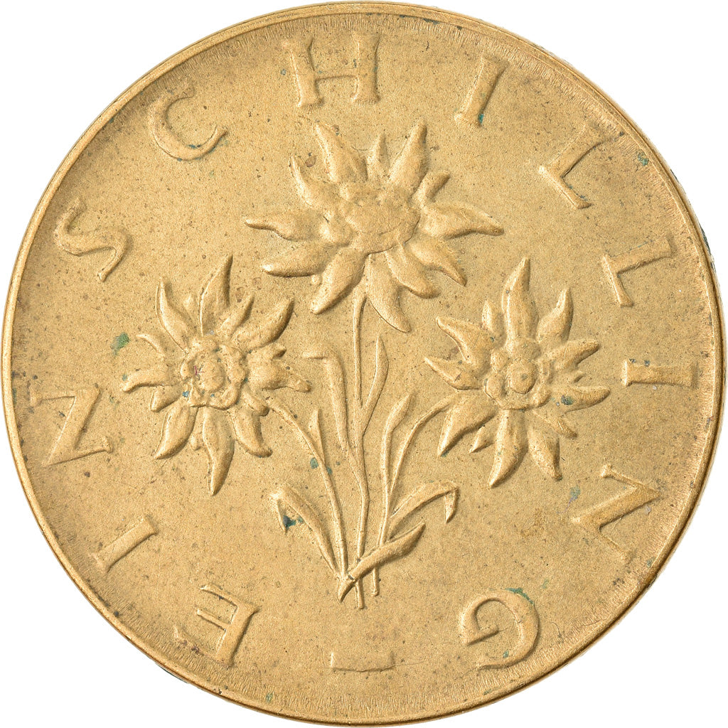 Coin, Austria, Schilling, 1967, EF(40-45), Aluminum-Bronze, KM:2886