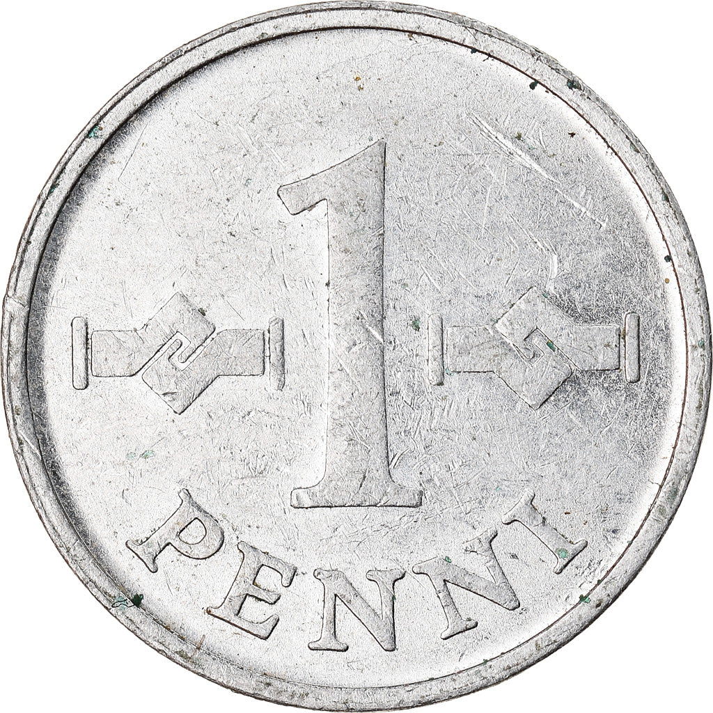Monnaie, Finlande, Penni, 1971, TTB, Aluminium, KM:44a