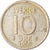 Moeda, Suécia, Gustaf VI, 10 Öre, 1959, VF(30-35), Prata, KM:823