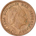 Coin, Netherlands, Juliana, Cent, 1960, VF(30-35), Bronze, KM:180