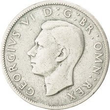 Coin, Great Britain, George VI, Florin, Two Shillings, 1943, VF(30-35), Silver