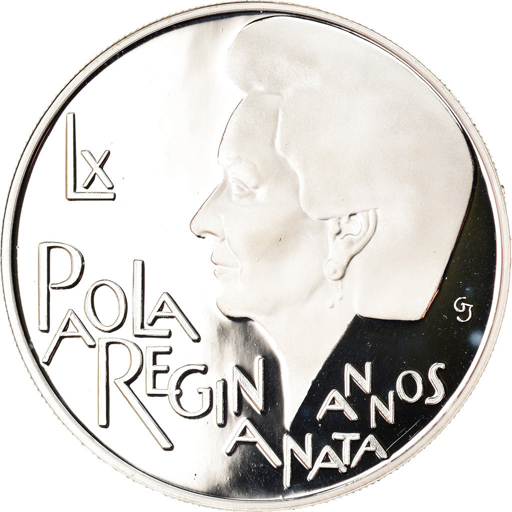 Coin, Belgium, 250 Francs, 250 Frank, 1997, Brussels, MS(65-70), Silver, KM:207