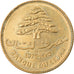 Monnaie, Lebanon, 25 Piastres, 1975, TTB, Nickel-brass, KM:27.1