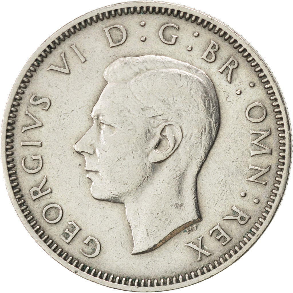 GREAT BRITAIN, Shilling, 1948, KM #864, AU(50-53), Copper-Nickel, 23.5, 5.59