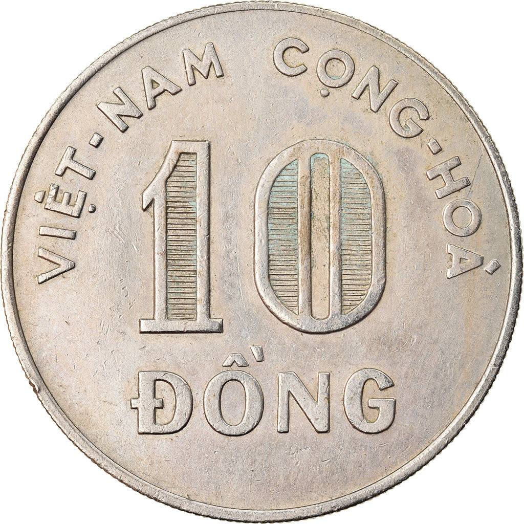 Monnaie, Viet Nam, STATE OF SOUTH VIET NAM, 10 Dông, 1964, Vantaa, TTB