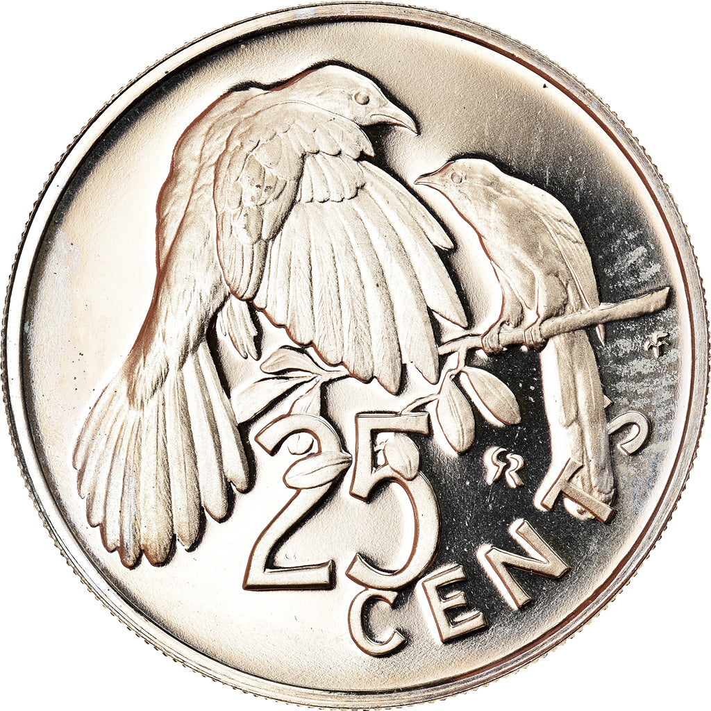 Coin, BRITISH VIRGIN ISLANDS, Elizabeth II, 25 Cents, 1973, Franklin Mint