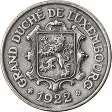 Coin, Luxembourg, Charlotte, 25 Centimes, 1922, VF(30-35), Iron, KM:32
