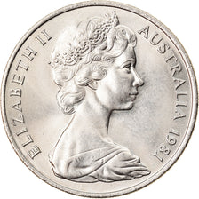 Coin, Australia, Elizabeth II, 20 Cents, 1981, Melbourne, AU(50-53)