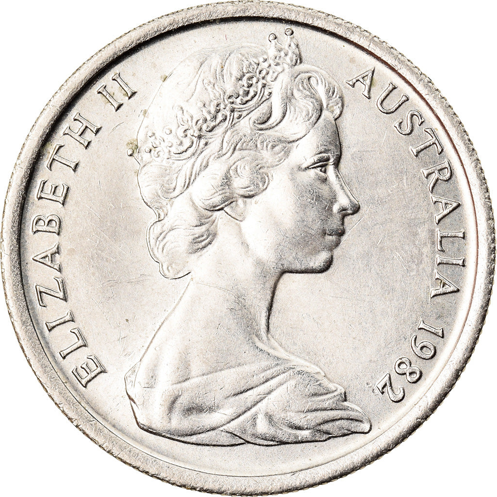 Coin, Australia, Elizabeth II, 5 Cents, 1982, Melbourne, EF(40-45)