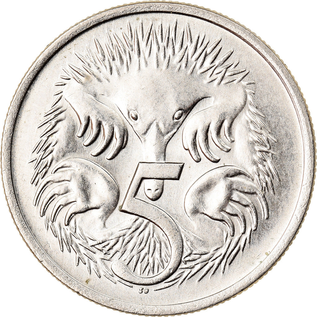 Coin, Australia, Elizabeth II, 5 Cents, 1982, Melbourne, EF(40-45)