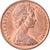 Moeda, Austrália, Elizabeth II, 2 Cents, 1981, Melbourne, EF(40-45), Bronze