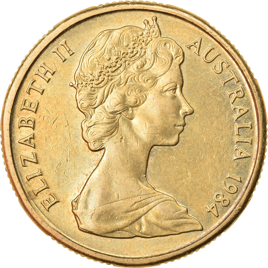 Coin, Australia, Elizabeth II, Dollar, 1984, Royal Australian Mint, AU(55-58)