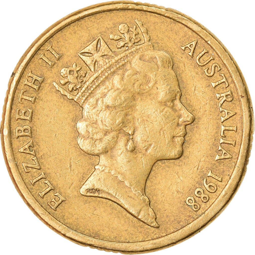 Monnaie, Australie, Elizabeth II, 2 Dollars, 1988, Melbourne, TTB