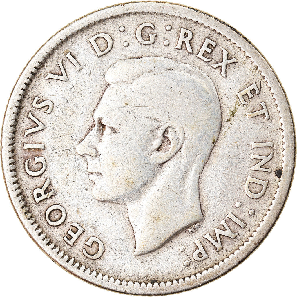 Monnaie, Canada, George VI, 25 Cents, 1940, Royal Canadian Mint, Ottawa, TTB