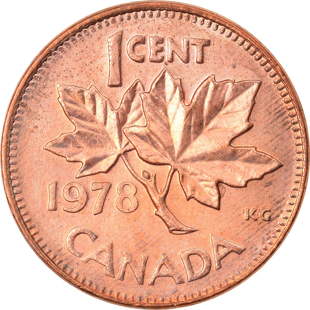 Moneta, Canada, Elizabeth II, Cent, 1978, Royal Canadian Mint, SPL-, Bronzo