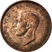 Coin, Great Britain, George VI, 1/2 Penny, 1945, AU(50-53), Bronze, KM:844