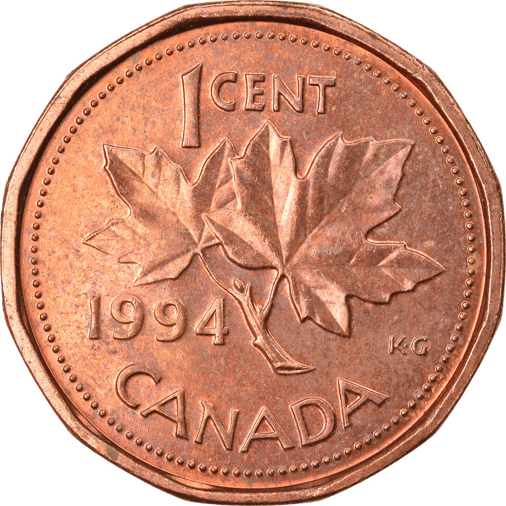Moneta, Canada, Elizabeth II, Cent, 1994, Royal Canadian Mint, Ottawa, SPL-