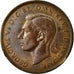 Moneta, Gran Bretagna, George VI, Penny, 1938, BB+, Bronzo, KM:845