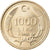 Münze, Türkei, 1000 Lira, 1993, VZ+, Nickel-brass, KM:997