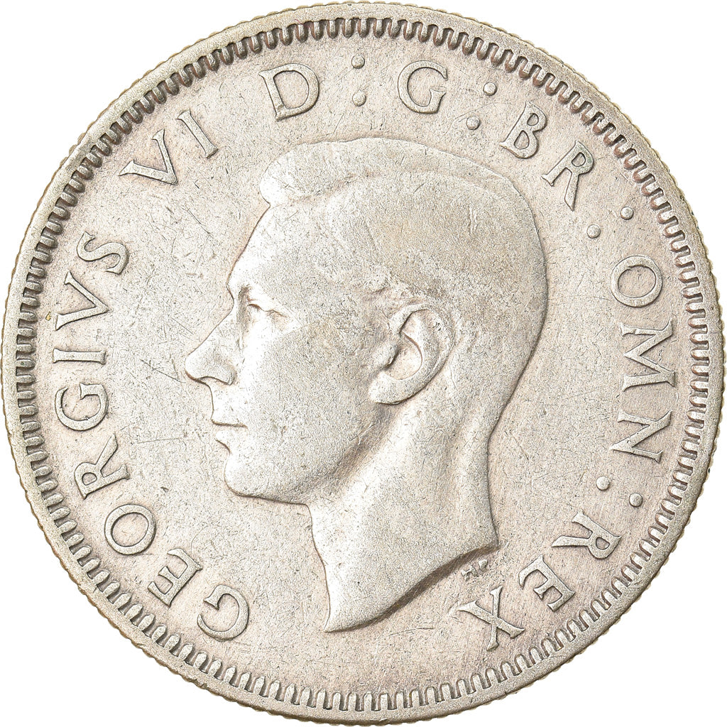 Coin, Great Britain, George VI, Shilling, 1937, EF(40-45), Silver, KM:854