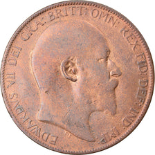 Monnaie, Grande-Bretagne, Edward VII, Penny, 1906, TB+, Bronze, KM:794.2