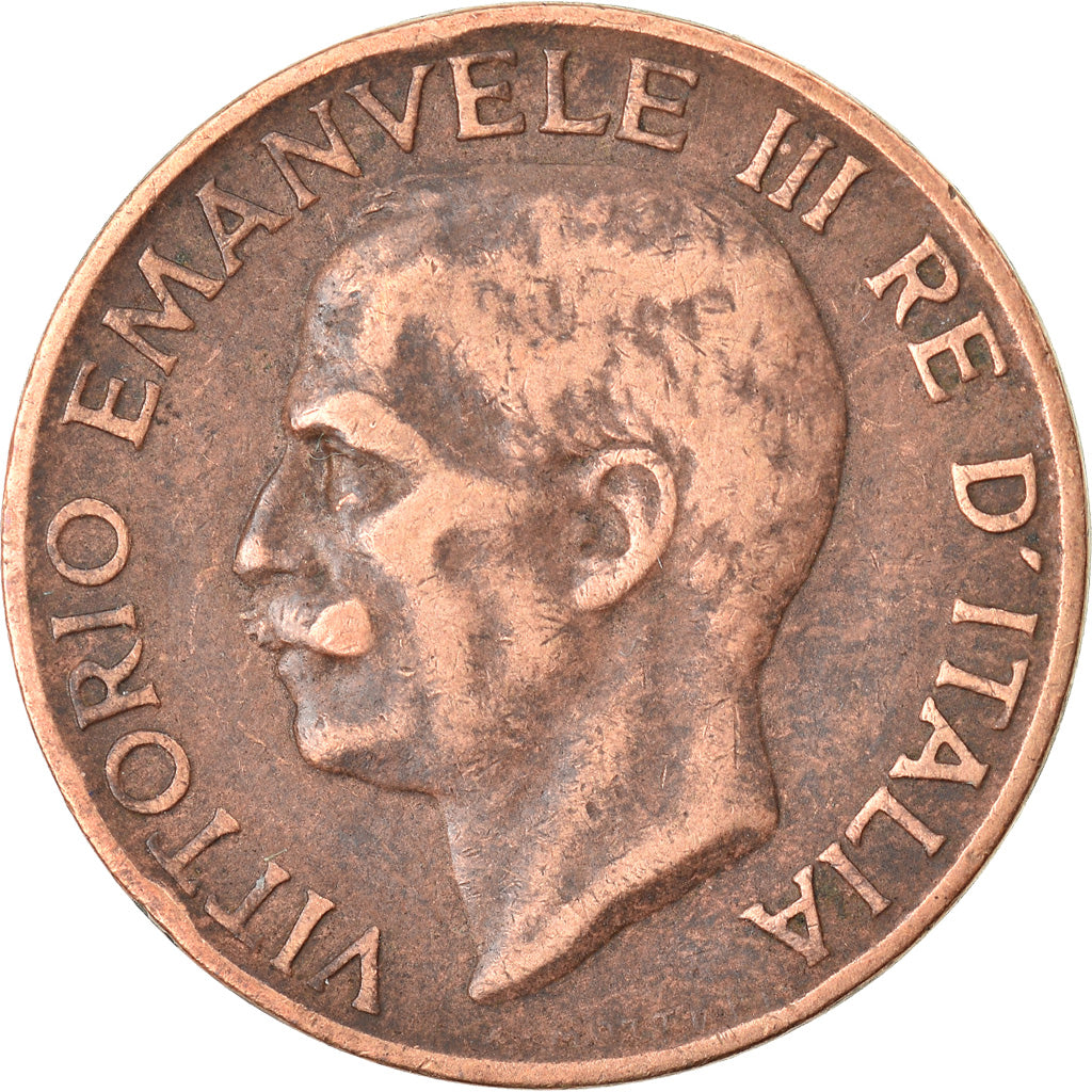 Monnaie, Italie, Vittorio Emanuele III, 5 Centesimi, 1927, Rome, TB+, Bronze