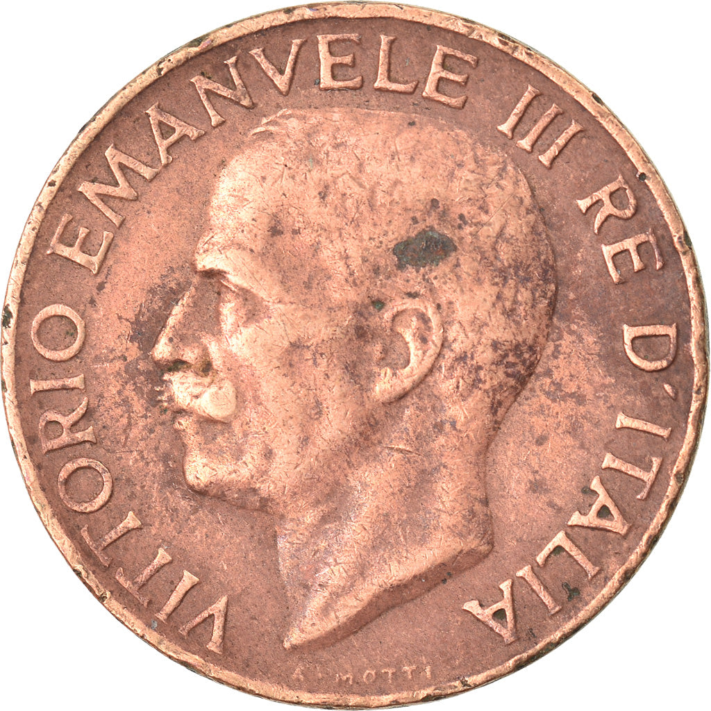 Münze, Italien, Vittorio Emanuele III, 5 Centesimi, 1935, Rome, S+, Bronze