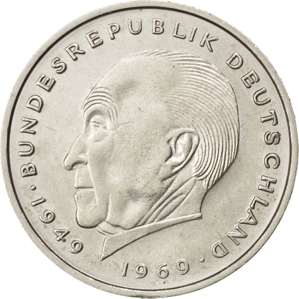 Coin, GERMANY - FEDERAL REPUBLIC, 2 Mark, 1971, Karlsruhe, MS(60-62)