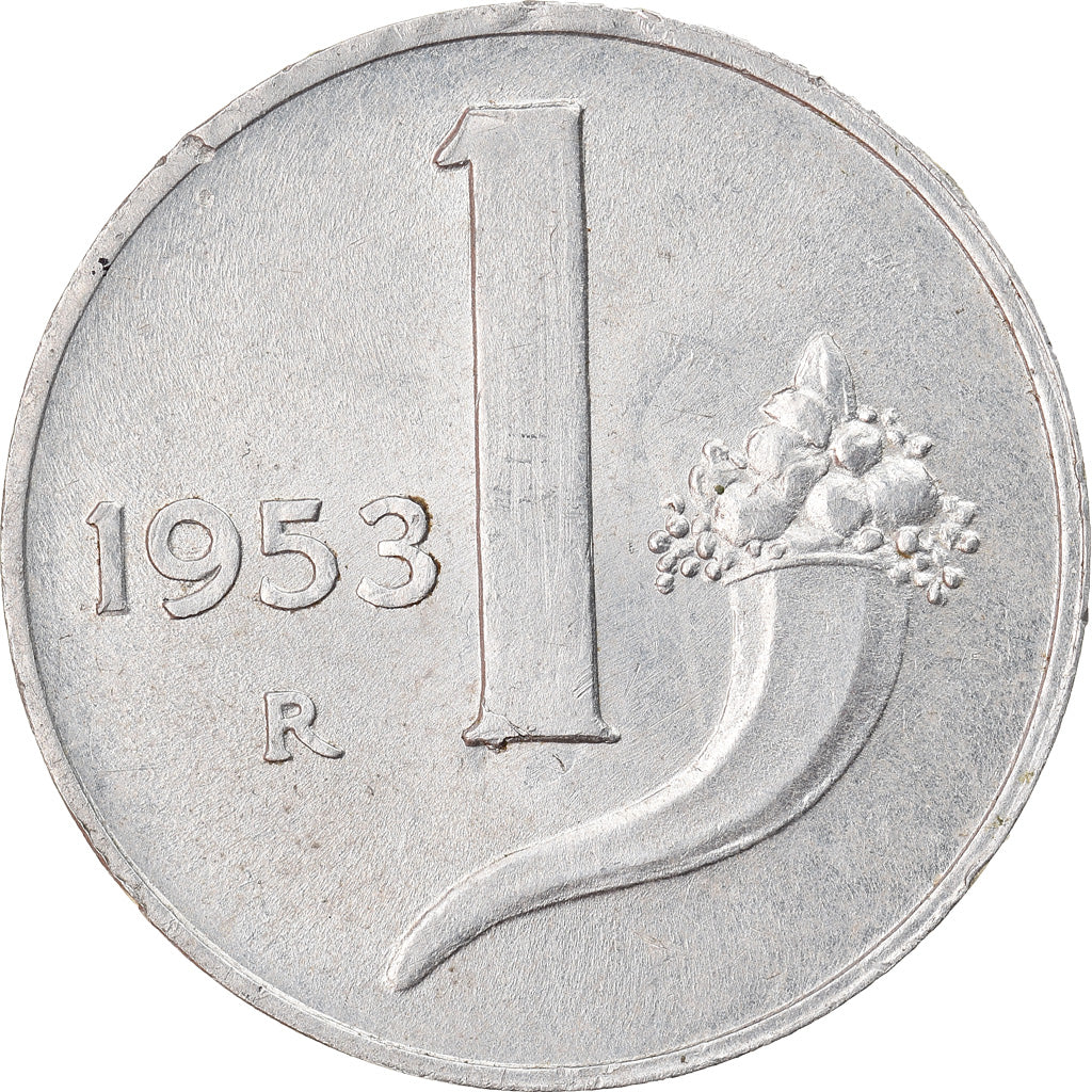 Monnaie, Italie, Lira, 1953, Rome, TTB, Aluminium, KM:91