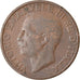 Coin, Italy, Vittorio Emanuele III, 10 Centesimi, 1928, Rome, EF(40-45), Bronze