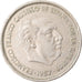 Moeda, Espanha, Caudillo and regent, 25 Pesetas, 1974, EF(40-45), Cobre-níquel