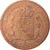 Munten, Spanje, Alfonso XII, 10 Centimos, 1879, FR+, Bronze, KM:675