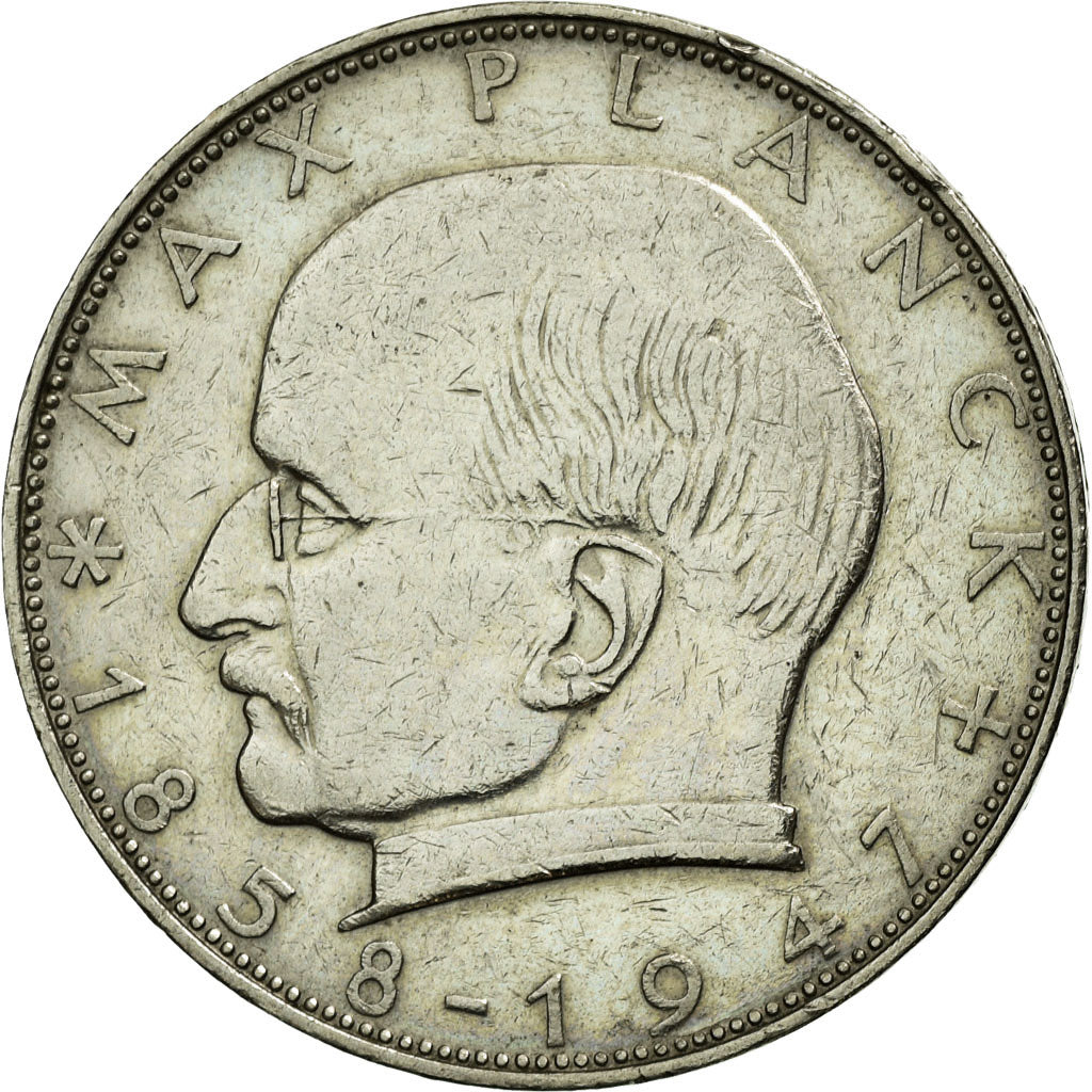 Coin, GERMANY - FEDERAL REPUBLIC, 2 Mark, 1957, Munich, AU(50-53)