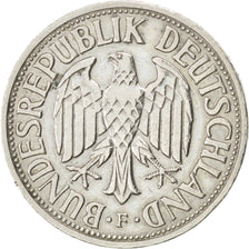 GERMANY - FEDERAL REPUBLIC, Mark, 1950, Stuttgart, KM #110, AU(50-53),...