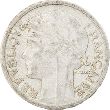 Munten, Frankrijk, Morlon, 2 Francs, 1946, Paris, FR+, Aluminium, KM:886a.1