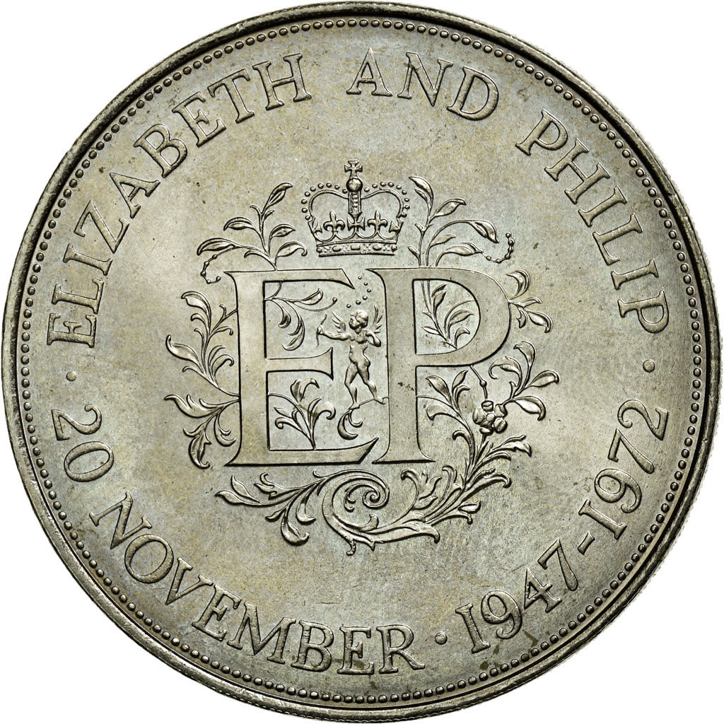 Monnaie, Grande-Bretagne, Elizabeth II, 25 New Pence, 1972, SPL, Copper-nickel