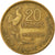 Moneta, Francja, Guiraud, 20 Francs, 1950, Beaumont - Le Roger, VF(30-35)