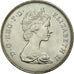 Coin, Great Britain, Elizabeth II, 25 New Pence, 1981, MS(63), Copper-nickel