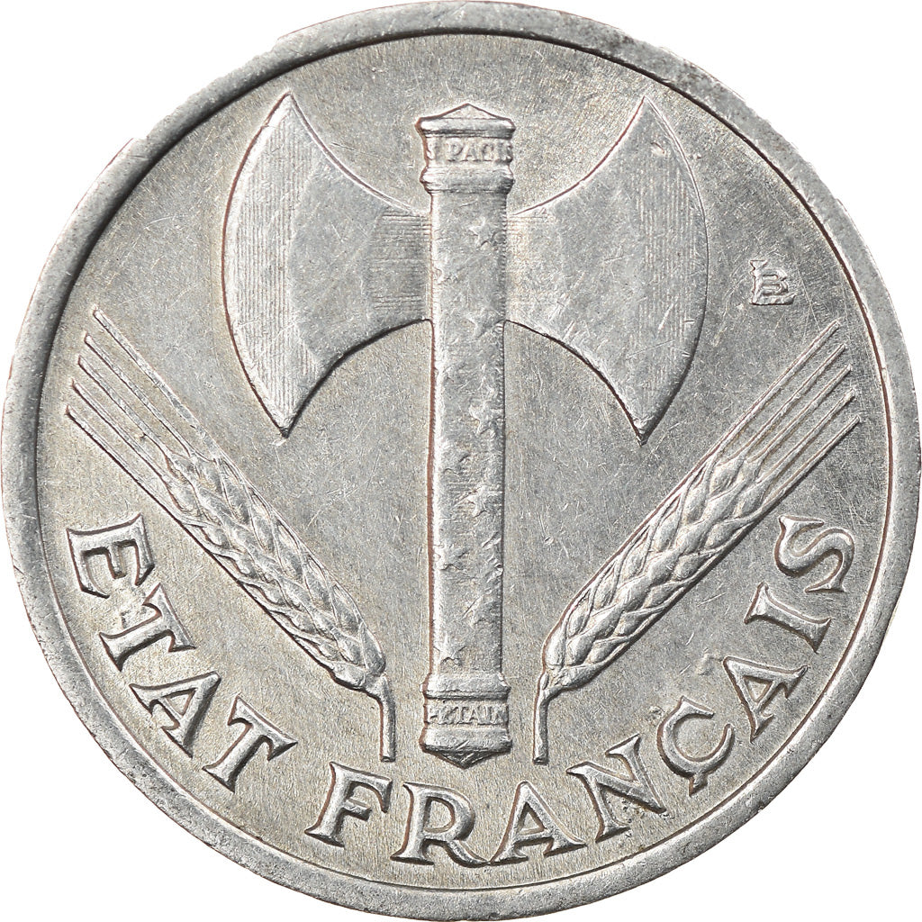 Coin, France, Bazor, 50 Centimes, 1943, Paris, EF(40-45), Aluminum, KM:914.4