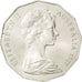 Australie, Elizabeth II, 50 Cents 1977, KM 70