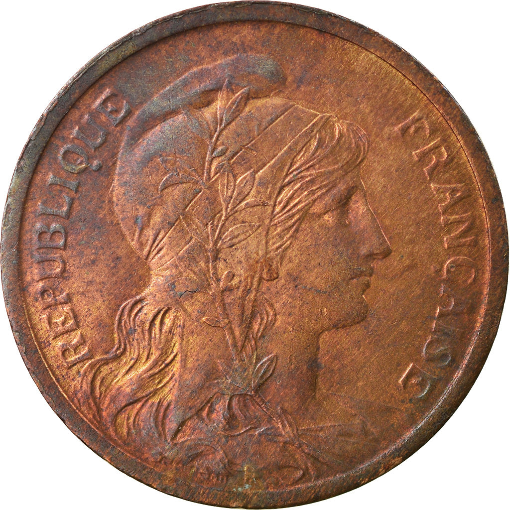 Coin, France, Dupuis, 2 Centimes, 1901, Paris, VF(30-35), Bronze, KM:841