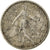 Moneta, Francja, Semeuse, 1/2 Franc, 1971, Paris, VF(30-35), Nikiel, KM:931.1