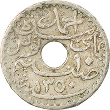 Münze, Tunesien, Ahmad Pasha Bey, 10 Centimes, 1931, Paris, S+, Nickel-Bronze