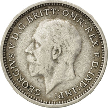 GREAT BRITAIN, 3 Pence, 1934, KM #831, EF(40-45), Silver, 16, 1.39