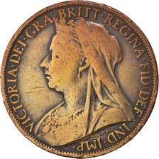GREAT BRITAIN, Penny, 1901, KM #790, VF(30-35), Bronze, 31, 9.10